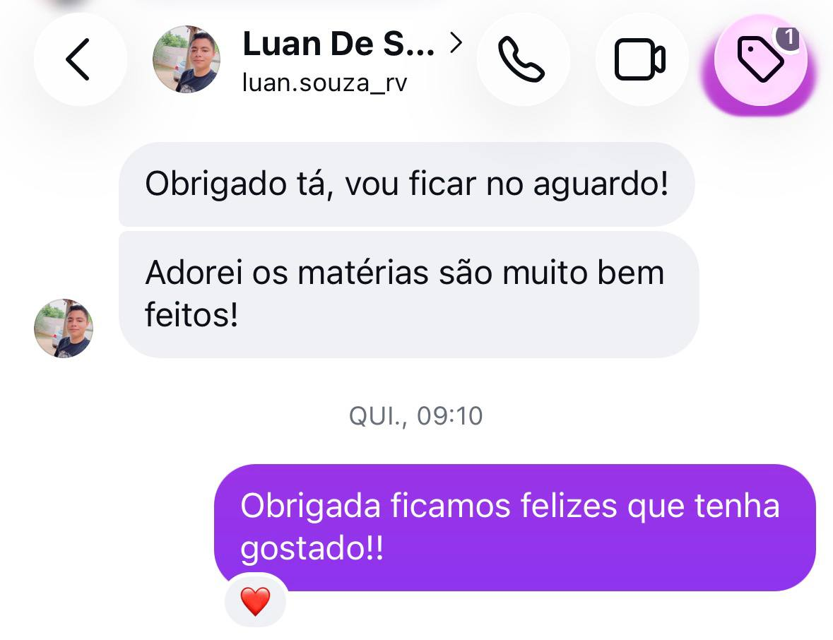 Depoimento de aluno 3 sobre os resumos de Administração